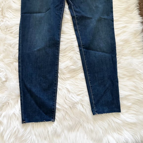 NWT $225 Hudson Size 29 Natalie Midrise Skinny Corp Button Front Jeans - Picture 5 of 12